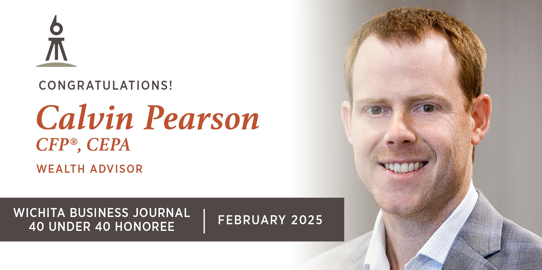 Pearson Honored as 2025 Wichita Business Journal 40 Under 40 6 Meridian