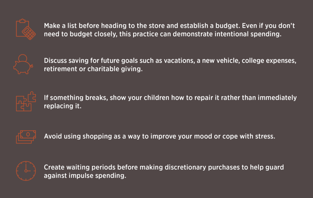 Raising financially responsible children tips